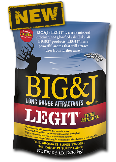 BIG & J LEGIT True mineral with Apple aroma & flavour - 5 lb Bag